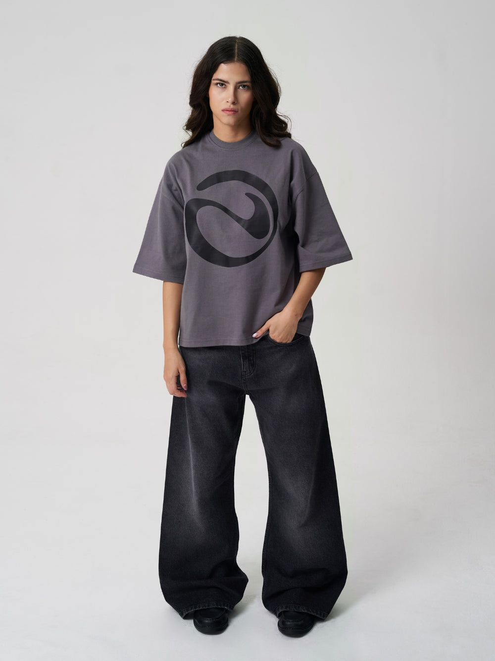 Logo T-shirt Dark Grey