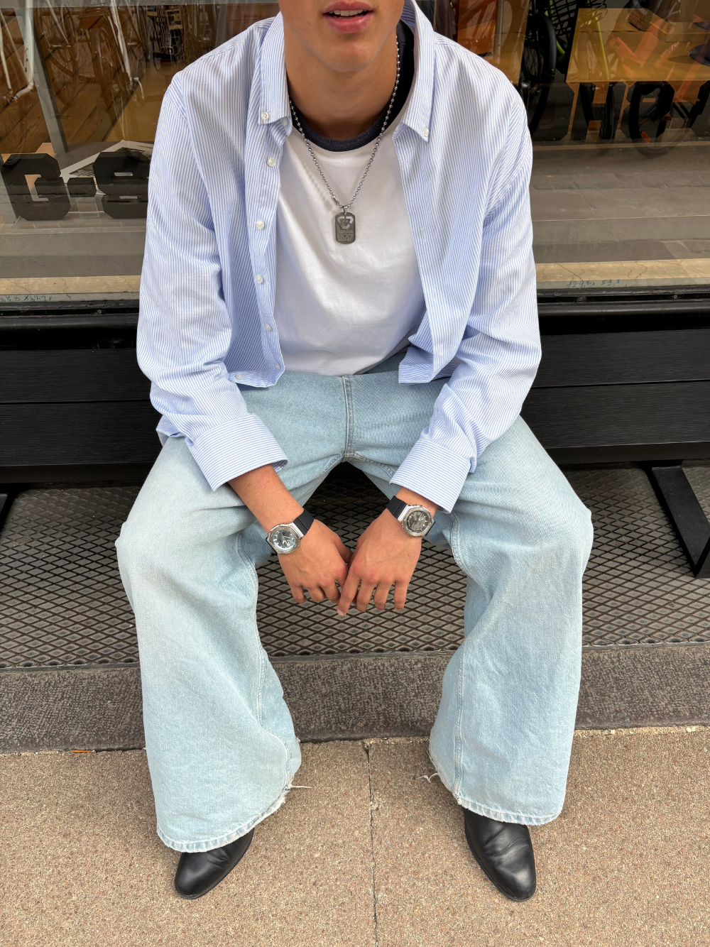 Flare Jeans Light Blue