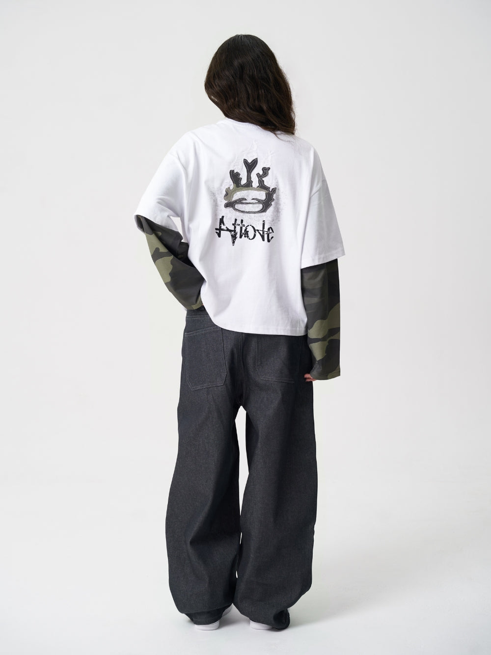 Layered Long Sleeve Camo