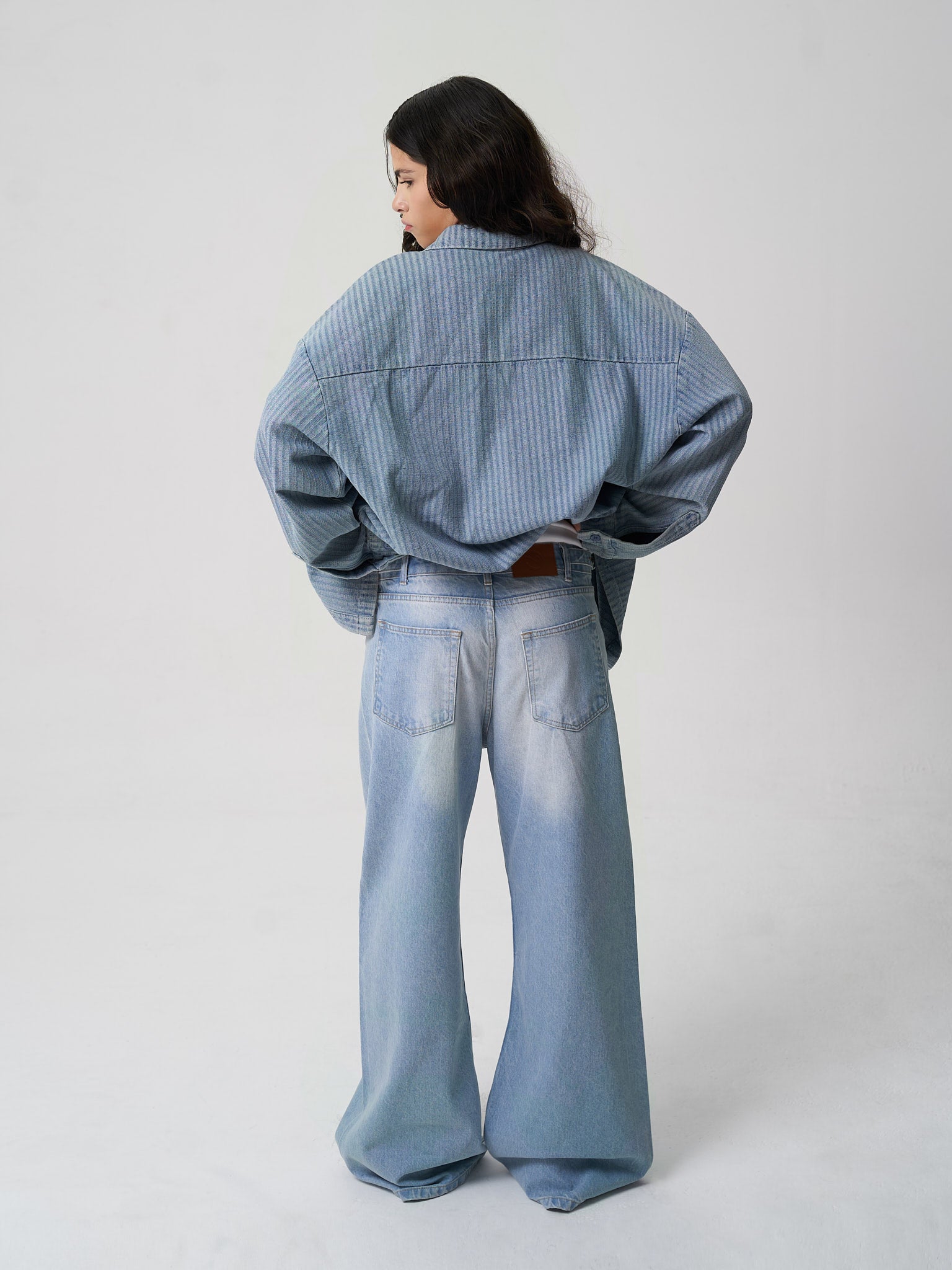 Hickory Denim Shirt Blue