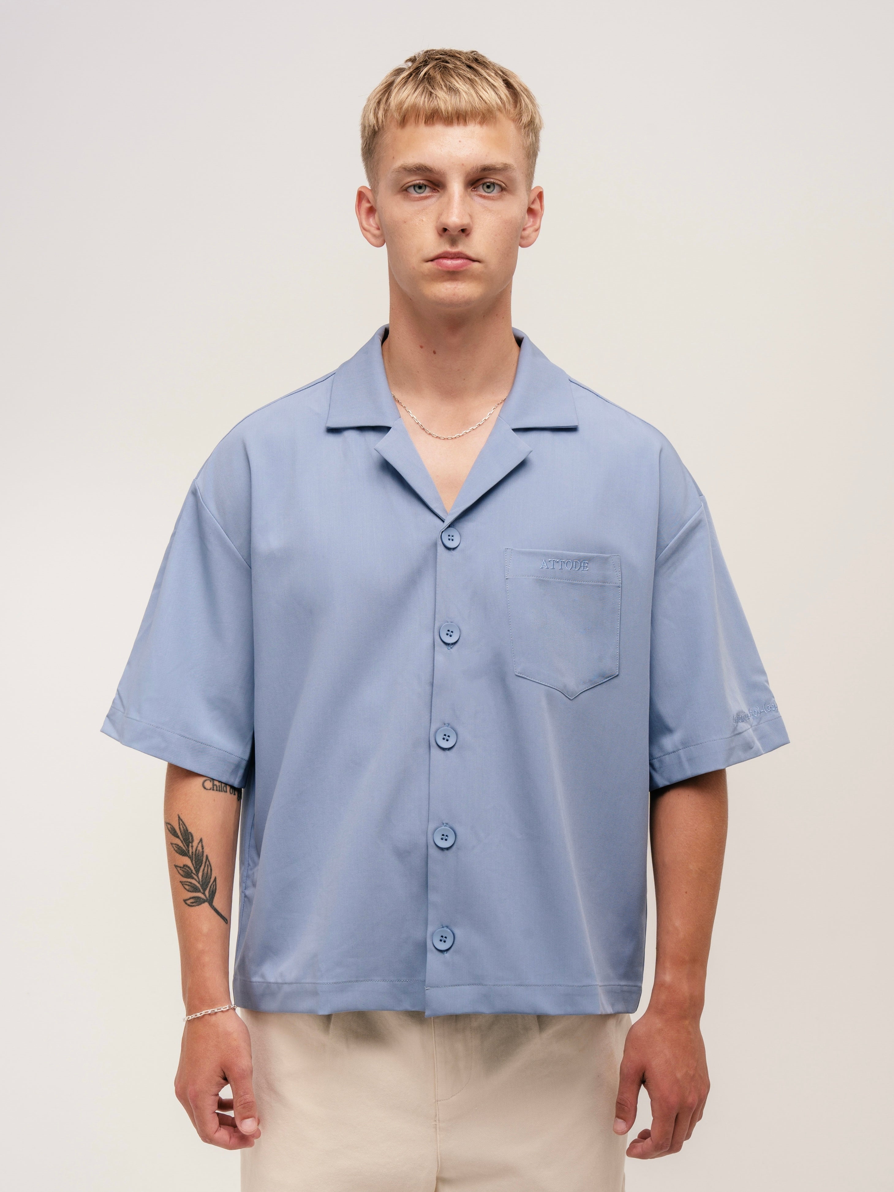 BOXY SHIRT BLUE
