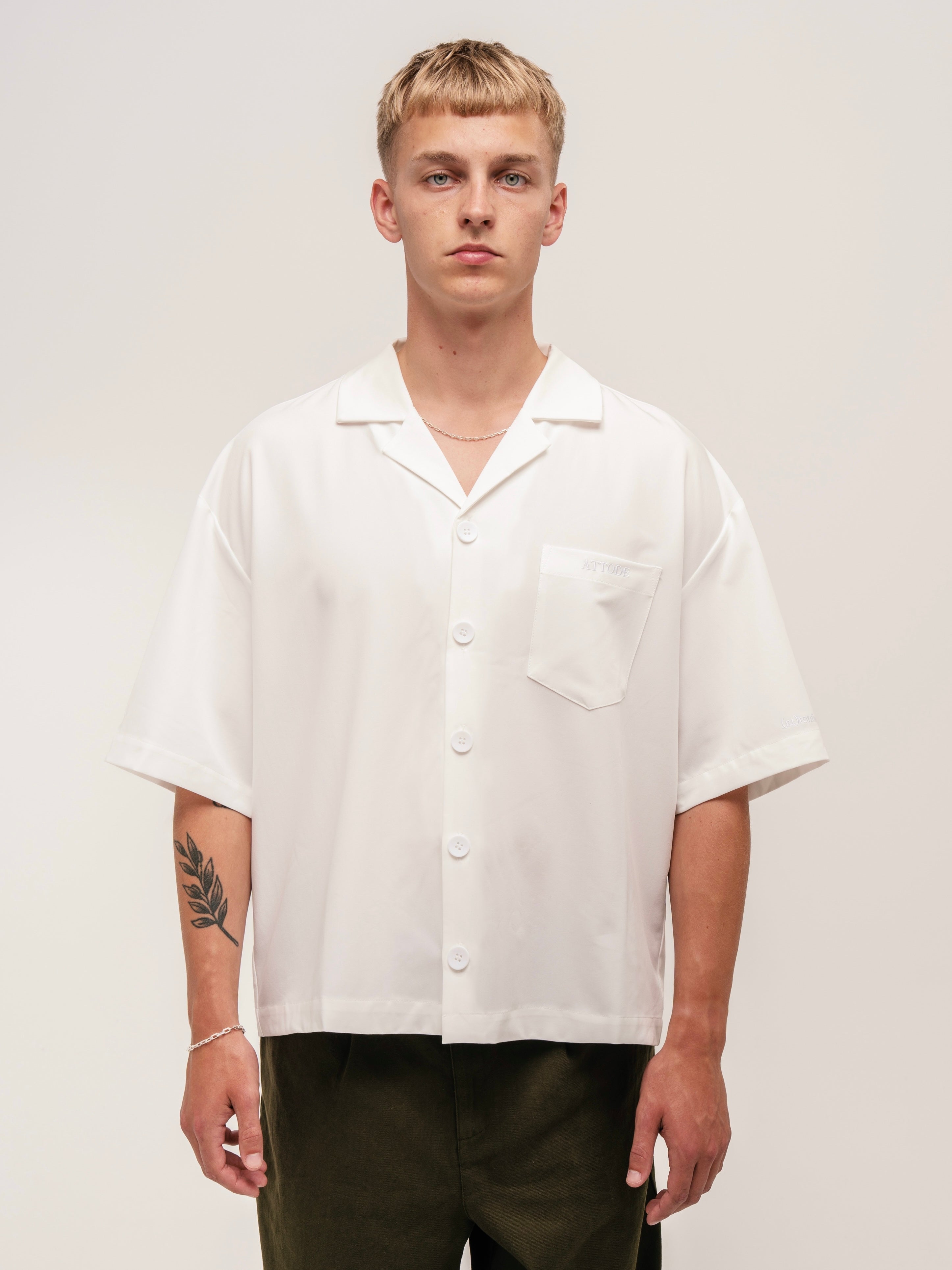 BOXY SHIRT WHITE - ATTODE