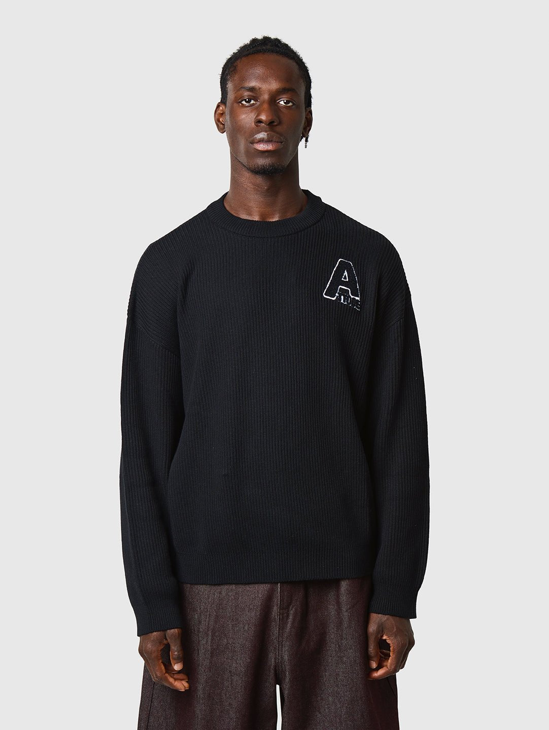 Knit Jumper Black - ATTODE