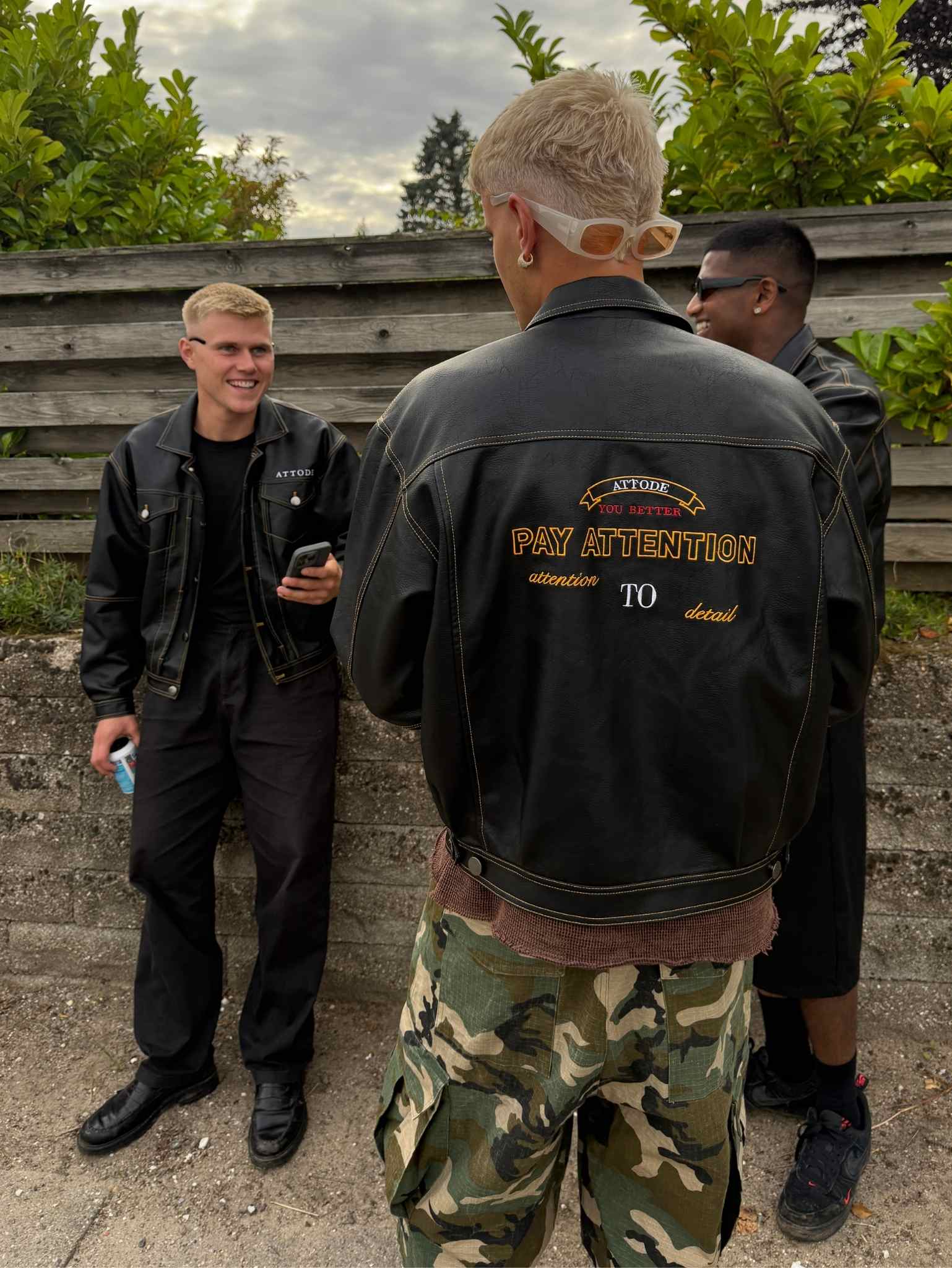 Leather Jacket Black - ATTODE