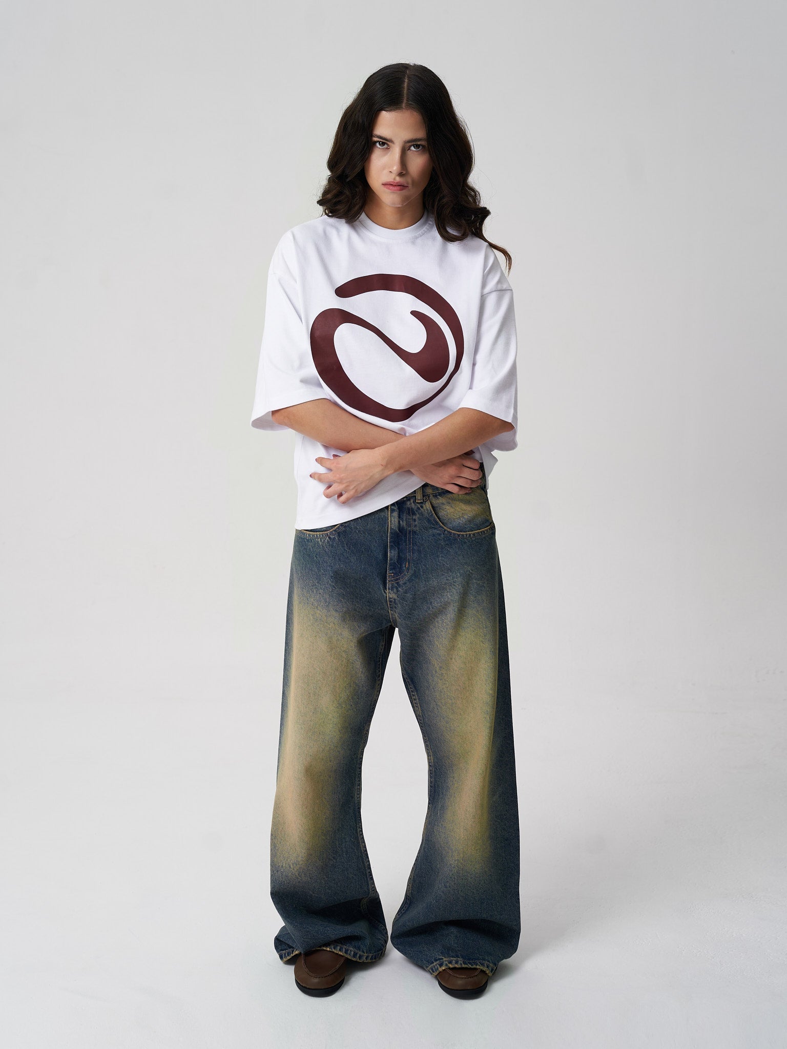 Logo T-shirt White - ATTODE