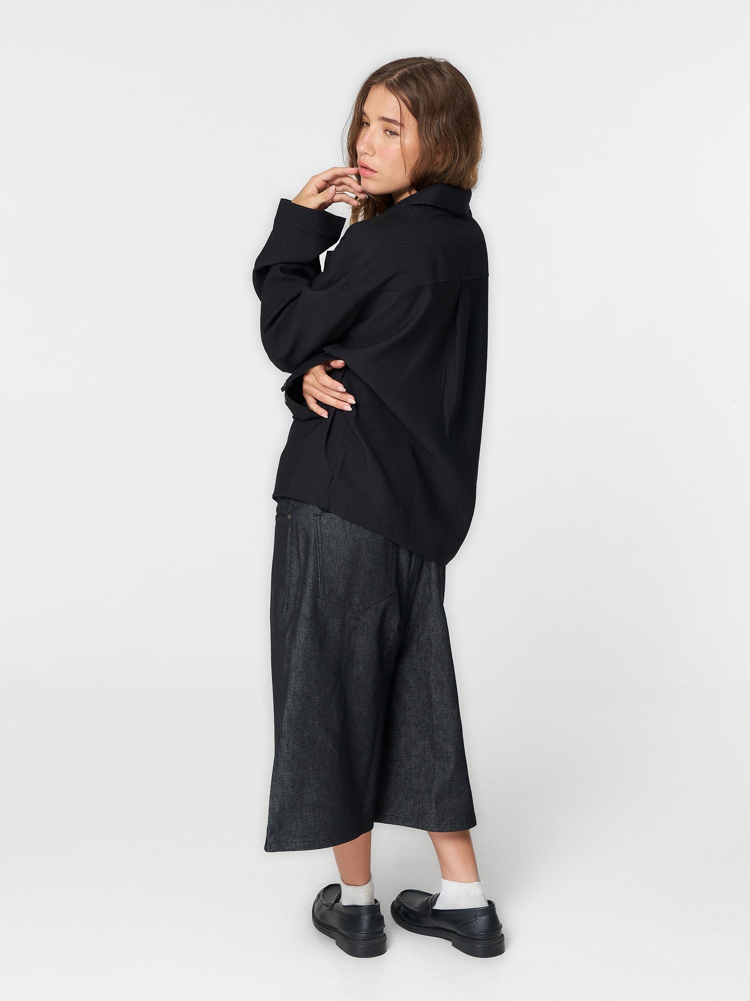Nomad Shirt Black - ATTODE