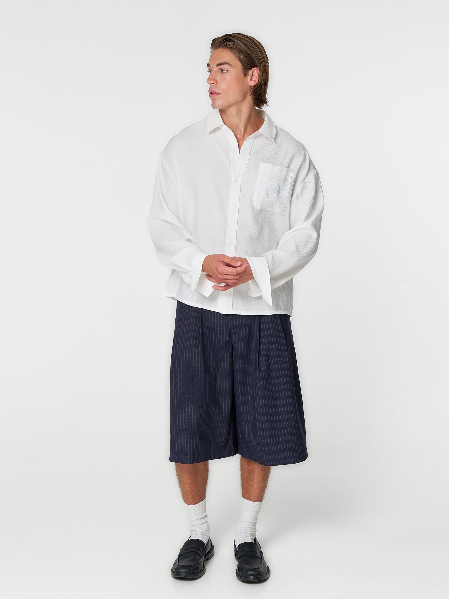 Nomad Shirt White - ATTODE