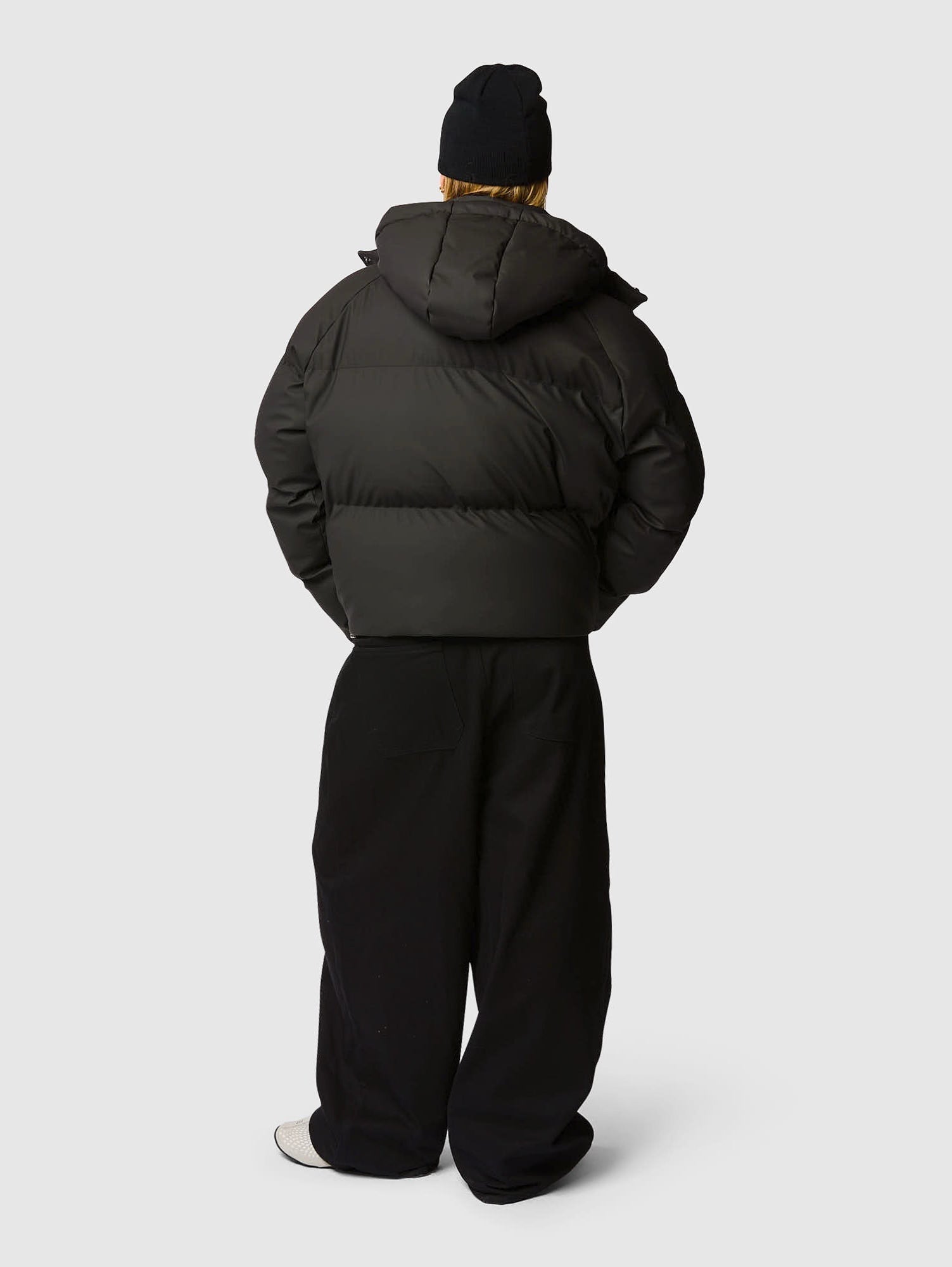 Reversible Beanie Black/White - ATTODE