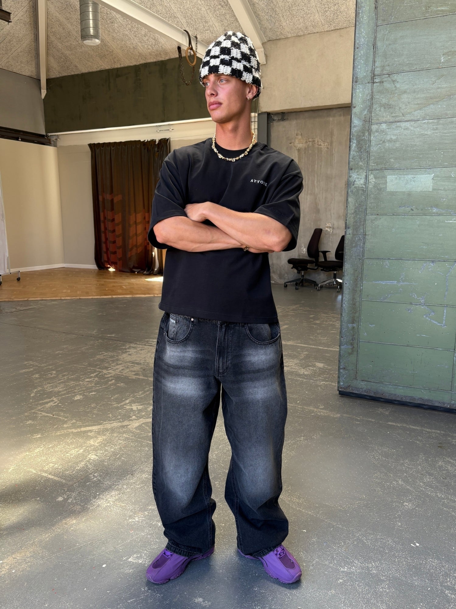 Signature T-shirt Black - ATTODE