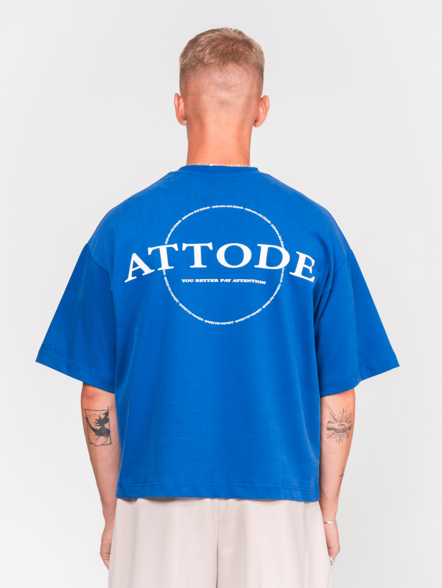 Signature T-shirt Blue - ATTODE