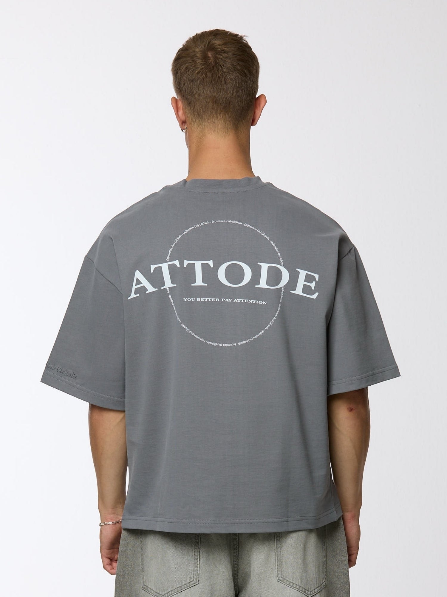 Signature T-shirt Industrial Grey - ATTODE