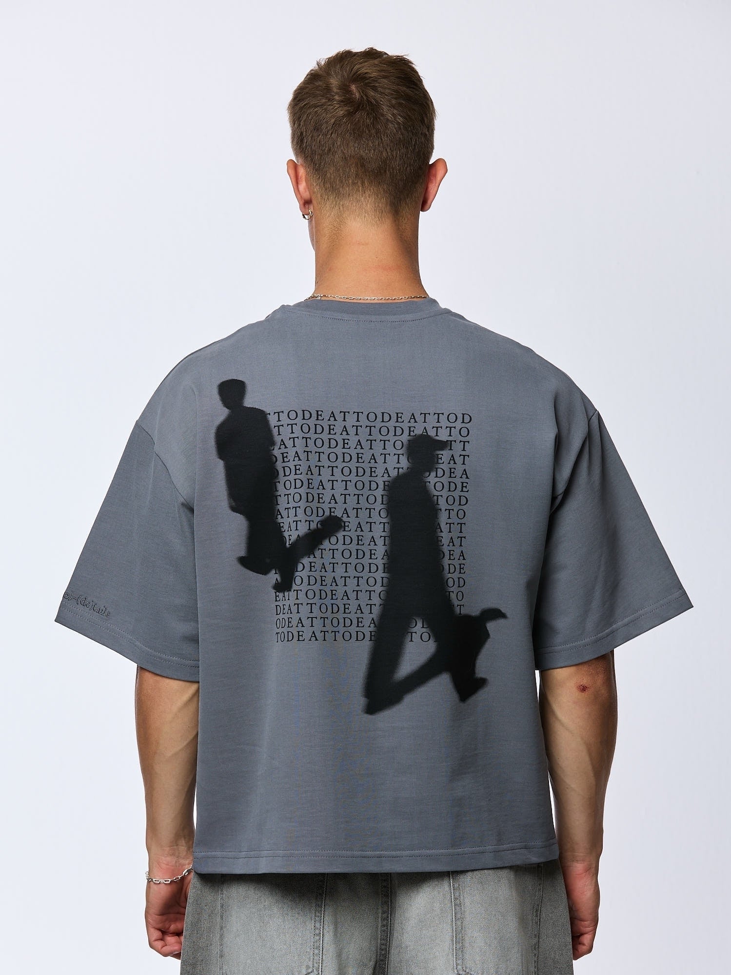 Silhouette T-shirt Industrial Grey - ATTODE