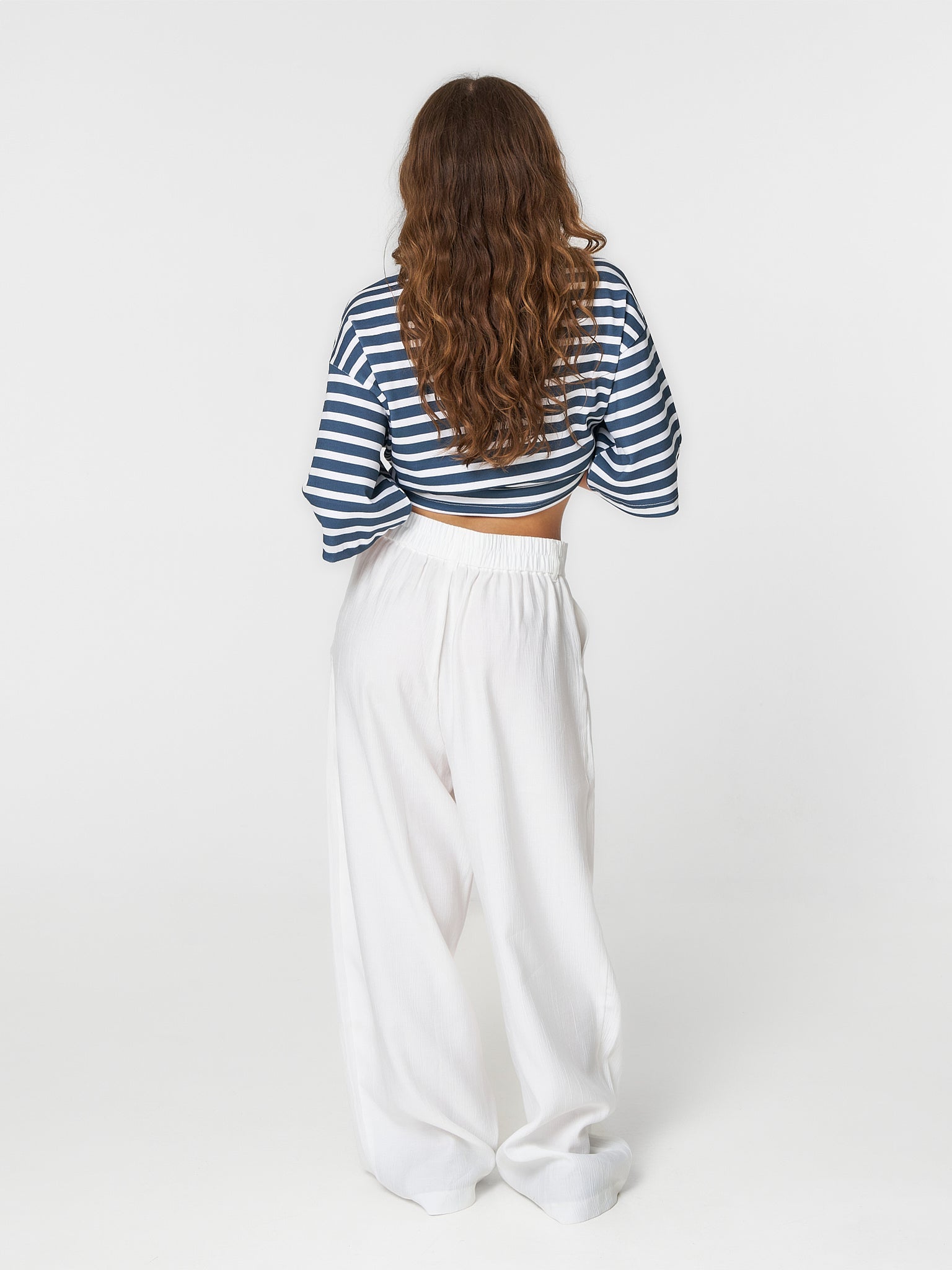 Striped T-Shirt Navy/White - ATTODE