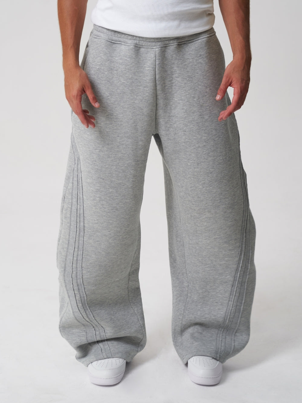 Rail Sweatpants Grey Marl