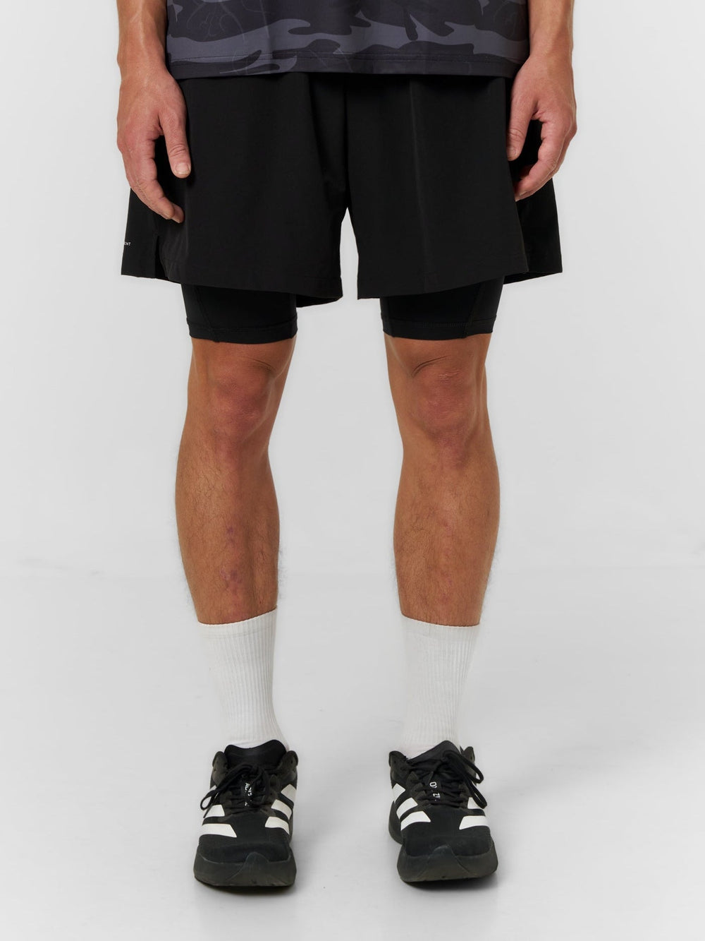 2-in-1 Shorts Black
