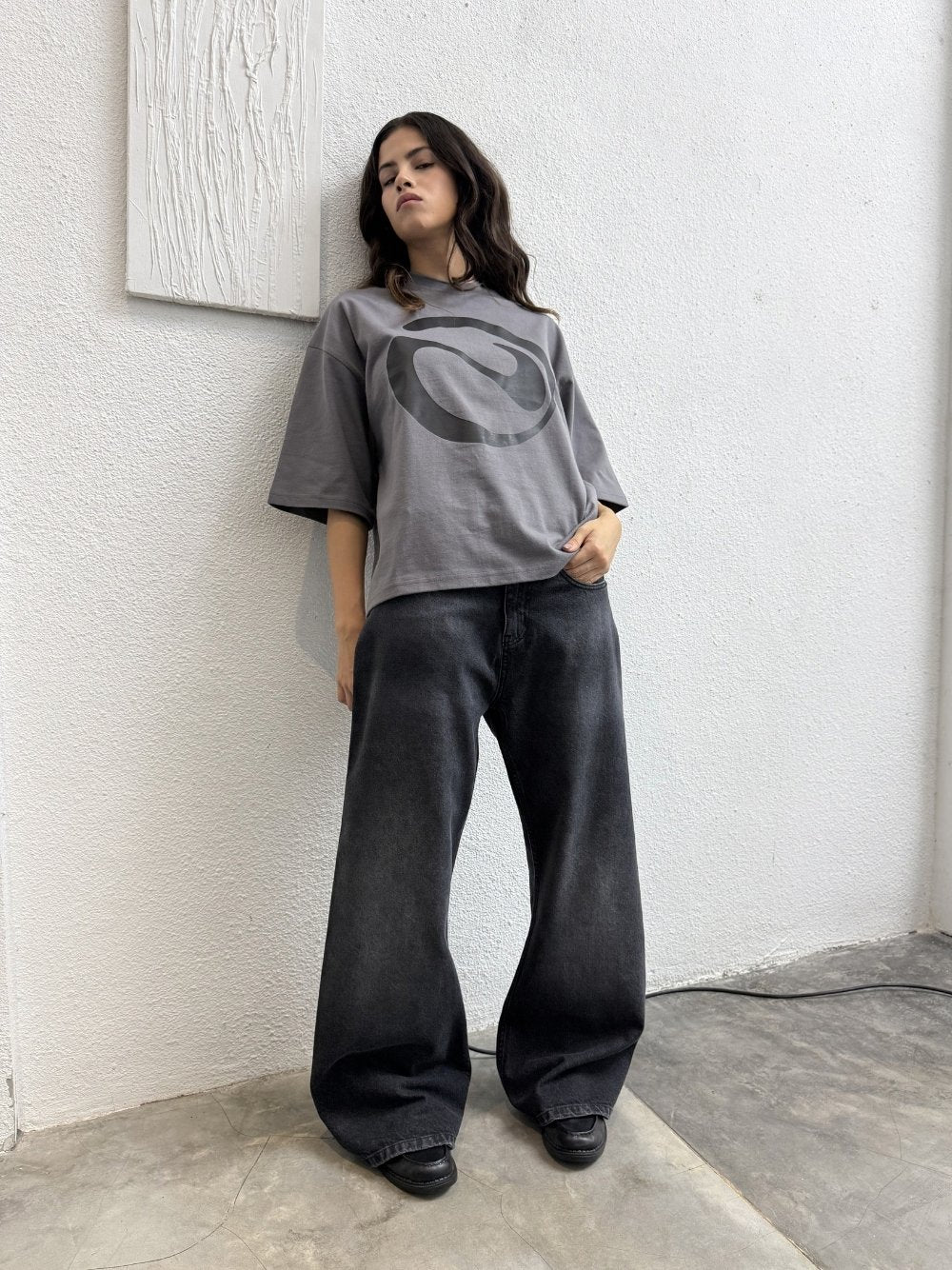 Logo T-shirt Dark Grey