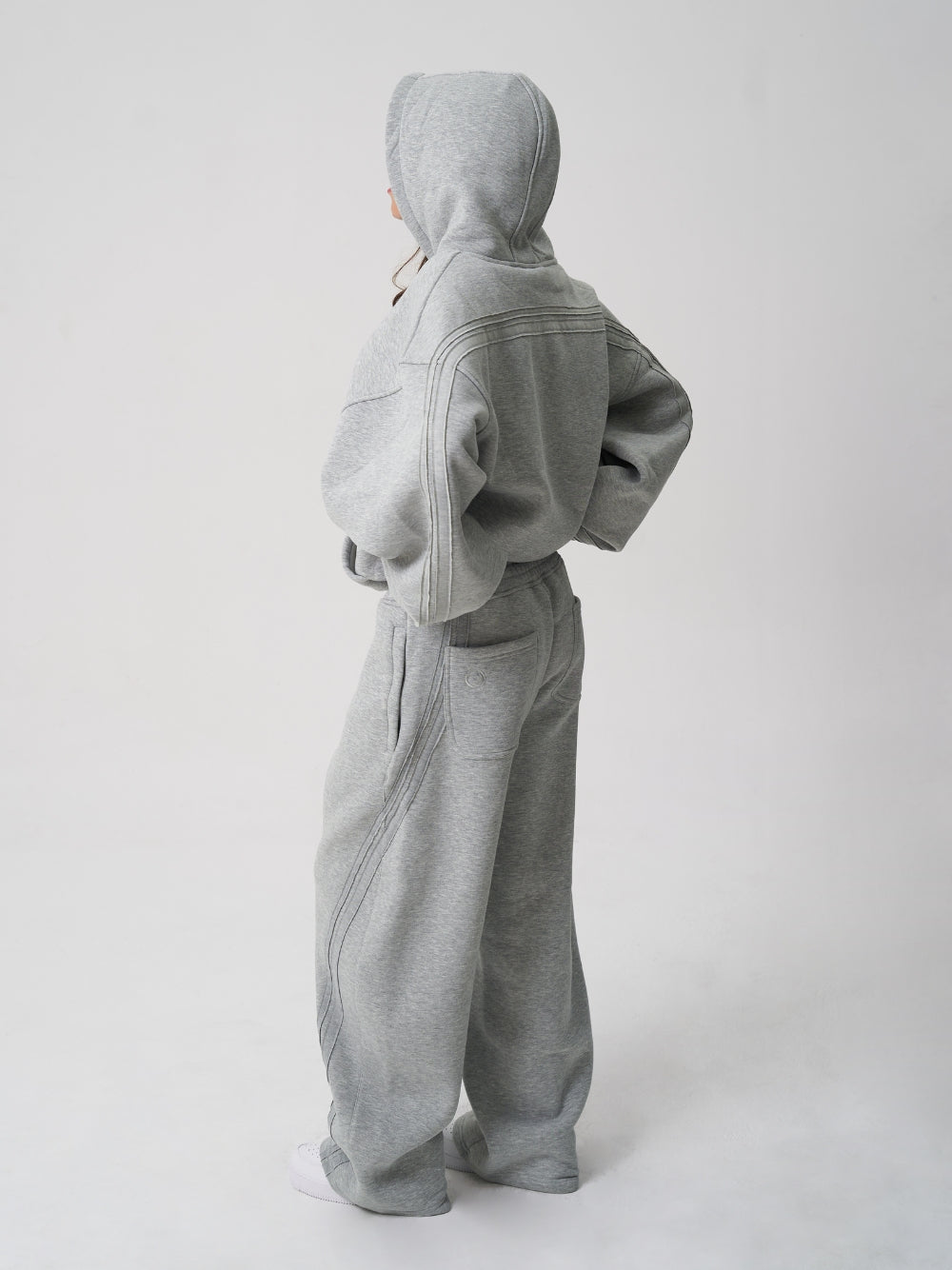 Rail Sweatpants Grey Marl
