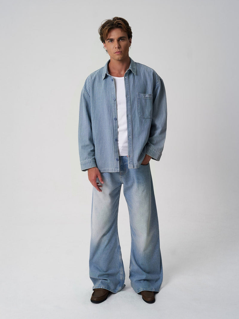 Flare Jeans Light Blue - ATTODE