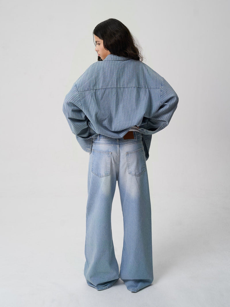 Flare Jeans Light Blue - ATTODE