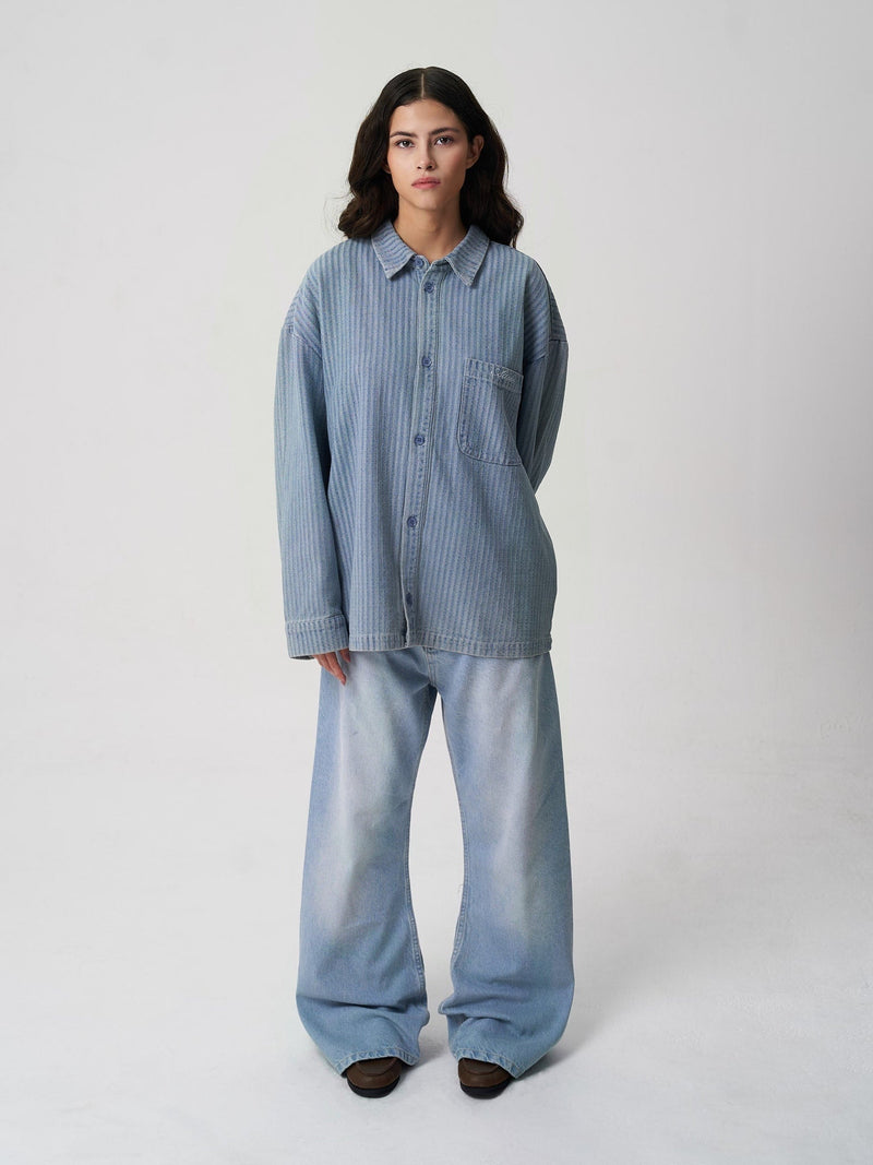 Flare Jeans Light Blue - ATTODE