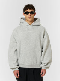FP Logo Hoodie Grey Marl