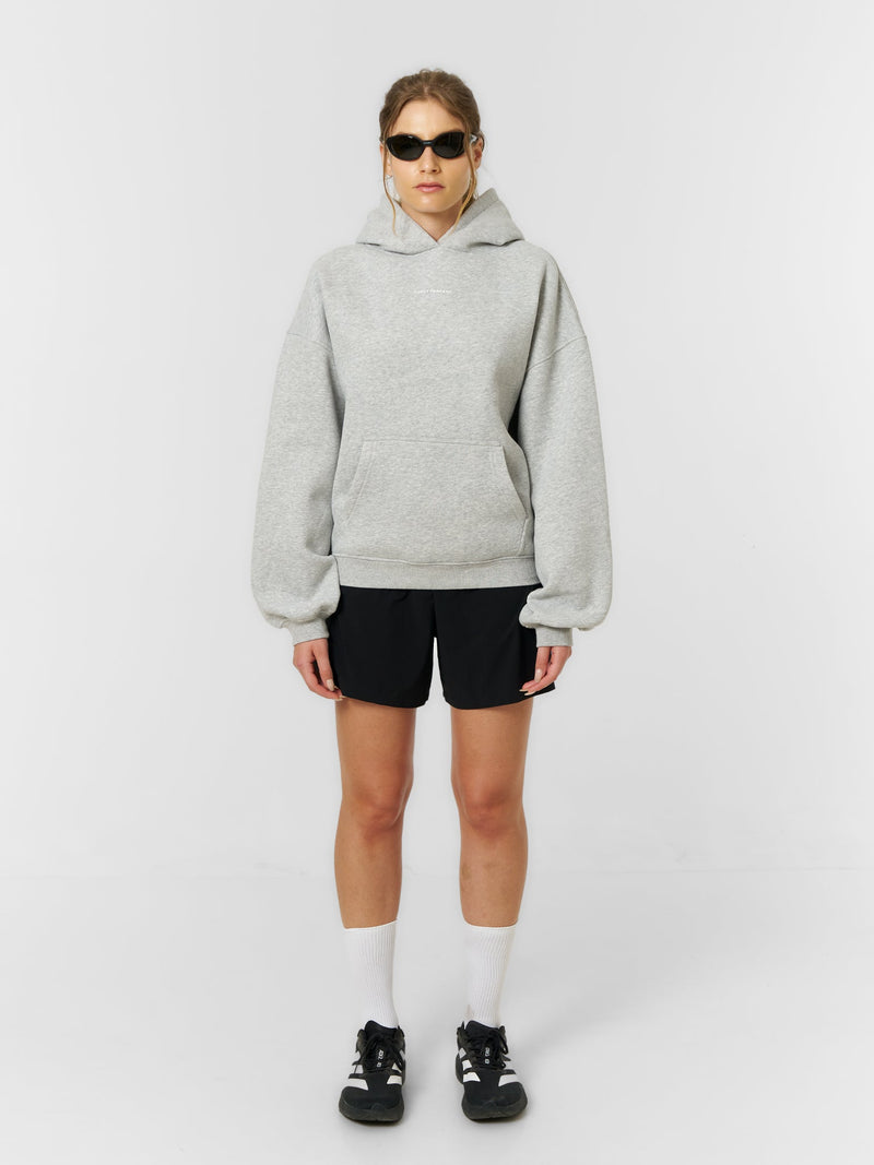 FP Logo Hoodie Grey Marl - ATTODE