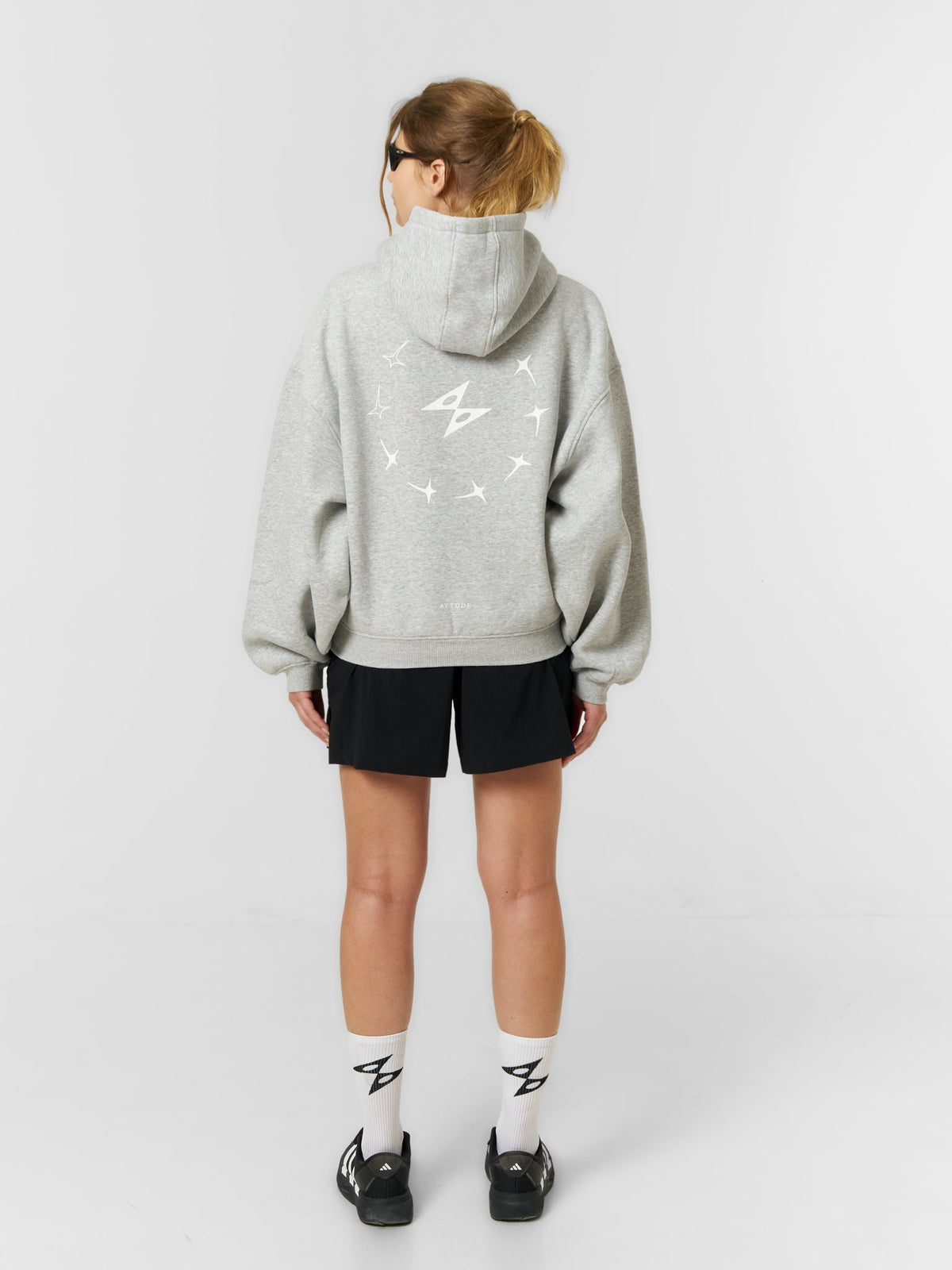 FP Logo Hoodie Grey Marl - ATTODE