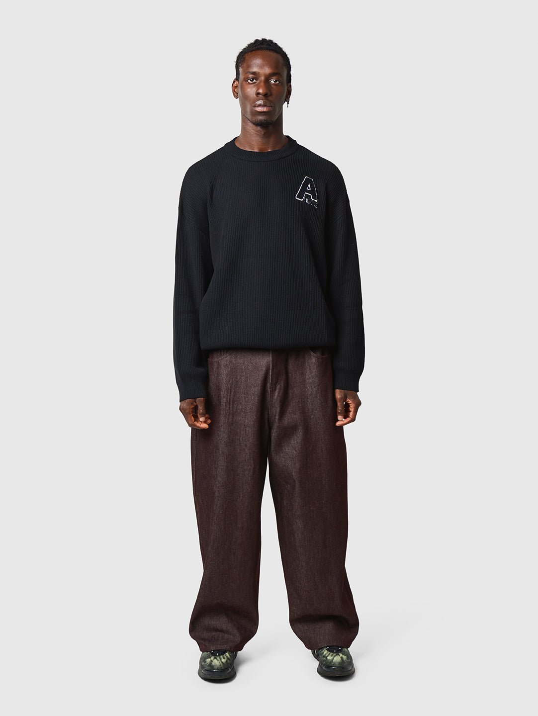 Knit Jumper Black - ATTODE