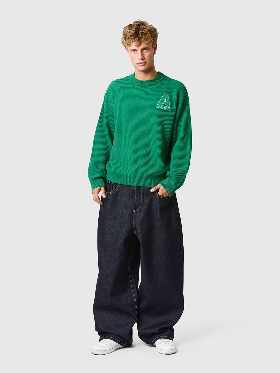 Knit Jumper Green - ATTODE