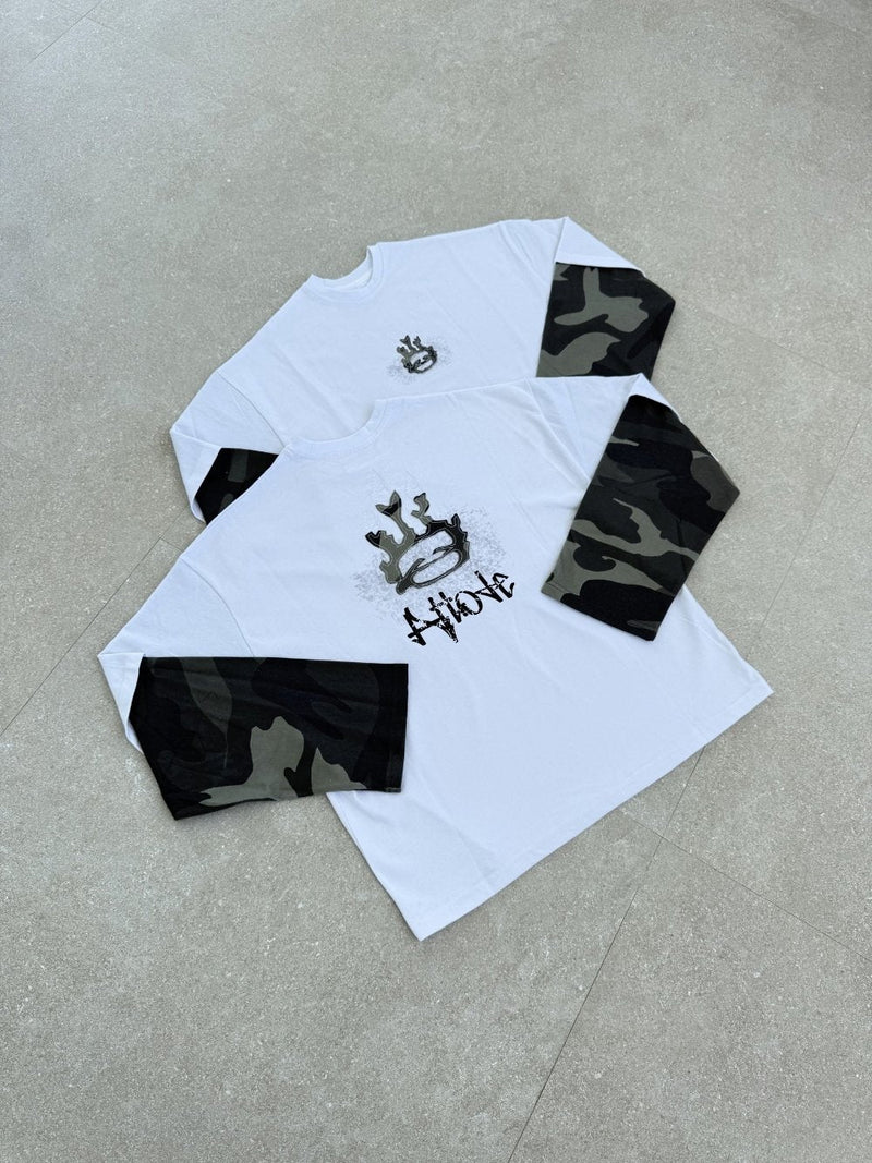 Layered Long Sleeve Camo - ATTODE