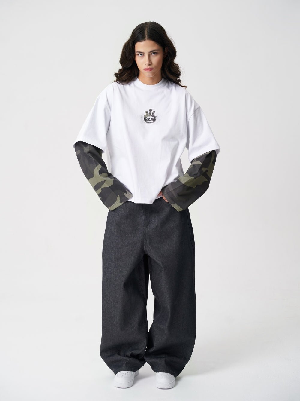Layered Long Sleeve Camo - ATTODE