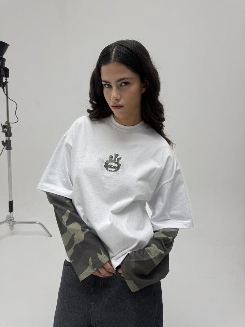 Layered Long Sleeve Camo - ATTODE