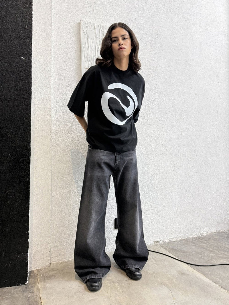 Logo T-shirt Black - ATTODE