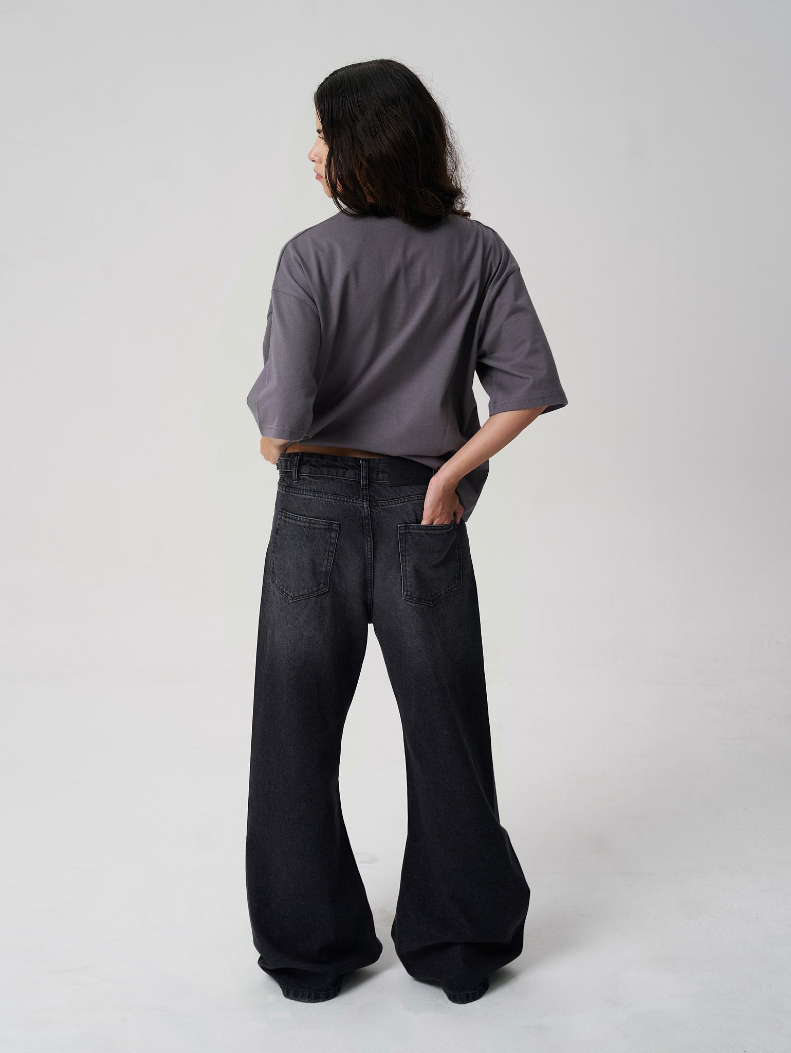 Logo T-shirt Dark Grey - ATTODE