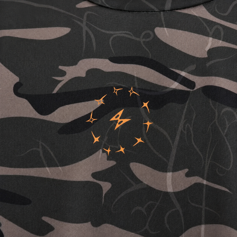 ALL-OVER CAMO PRINT