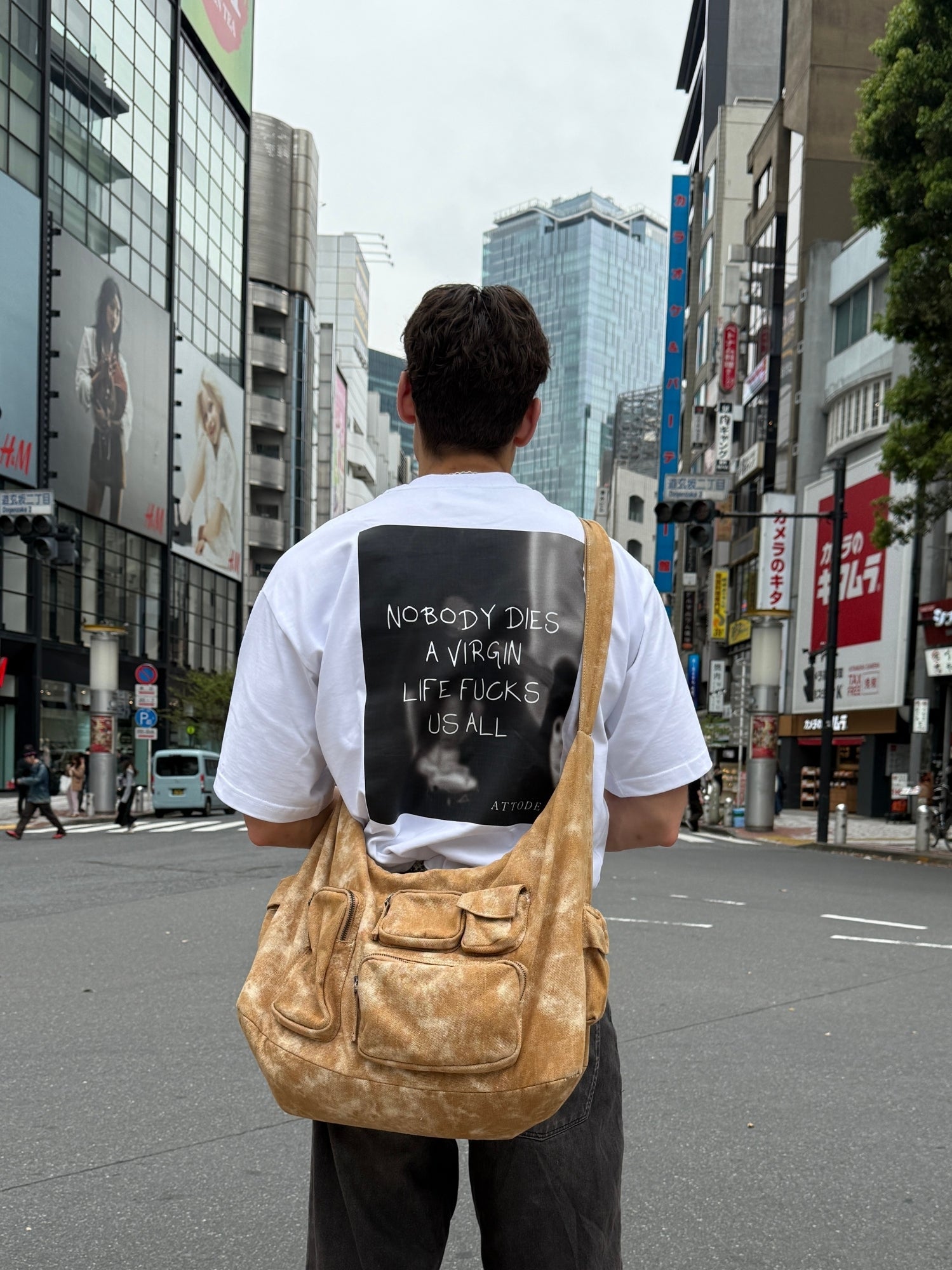 Nobody Dies T-shirt White - ATTODE