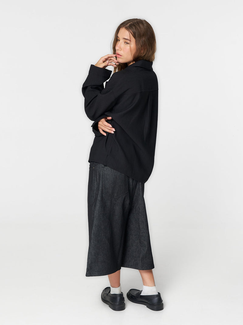 Nomad Shirt Black - ATTODE