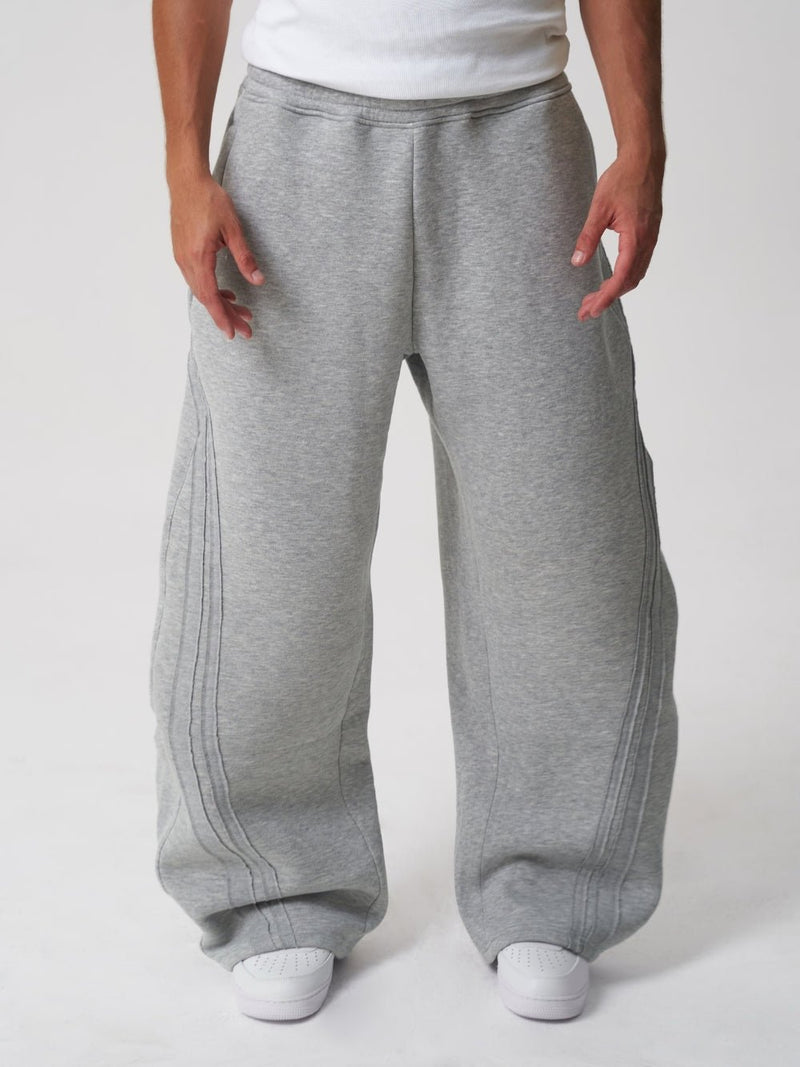 Rail Sweatpants Grey Marl - ATTODE
