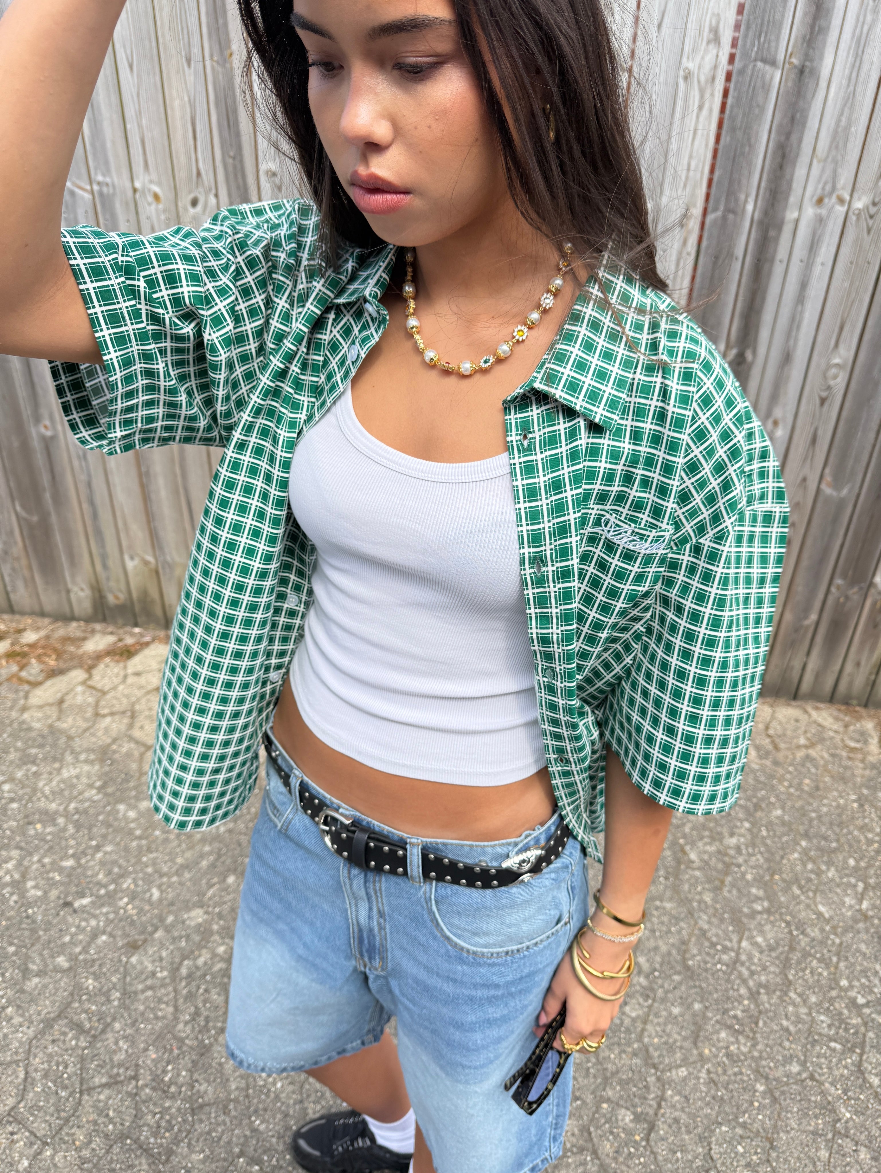 Ribbed Tank Top White - ATTODE