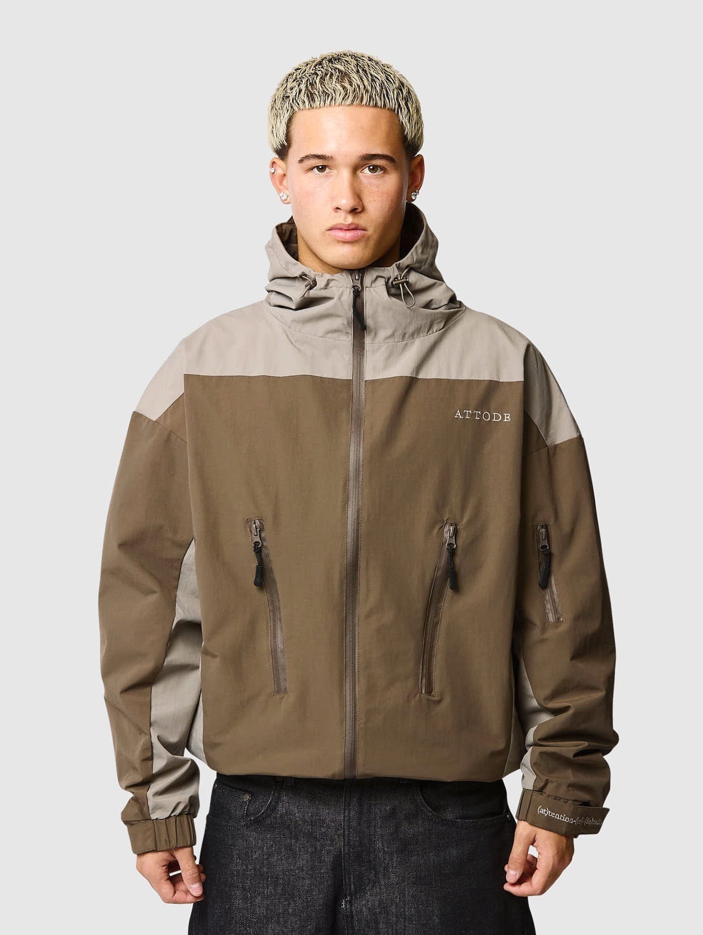 Windbreaker Brown/Sand - ATTODE